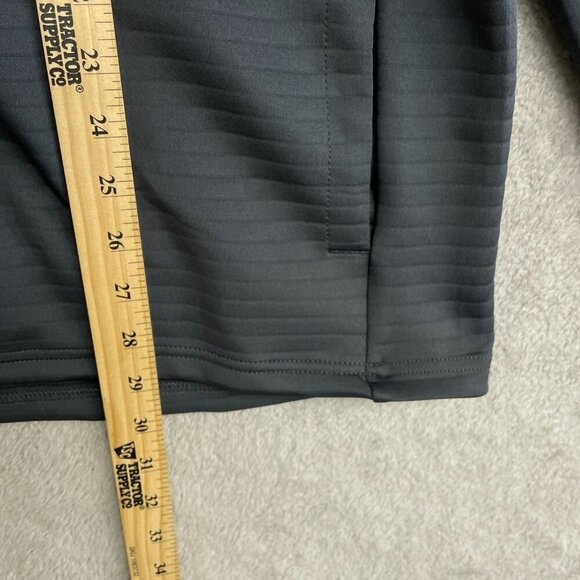 NEW Spyder Active Men's L Full-Zip Hoodie Sweatshirt Dark Gray Scuba - Picture 4 of 9